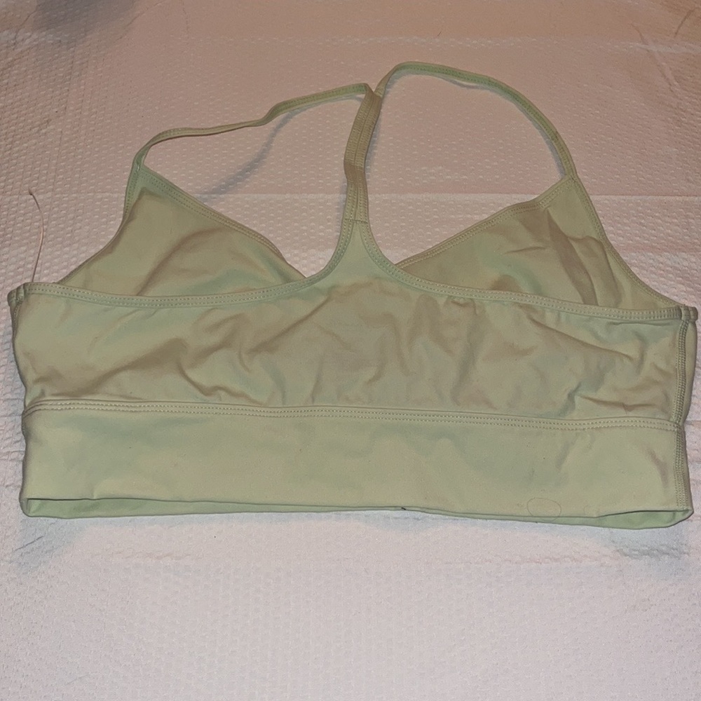 NWOT Pale Green LA Active by Pacsun Sports Bra size Large